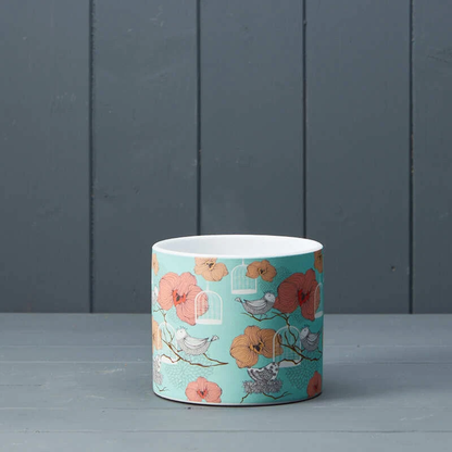 Hancai Ceramic Pot - Flower Plant Gift Display Pot - H:10.5 x Ø:12cm - Choice of Design