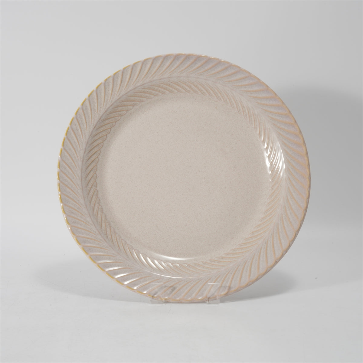 Hancai Embossed reactive glaze Dinnerware sets