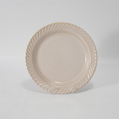 Hancai Embossed reactive glaze Dinnerware sets
