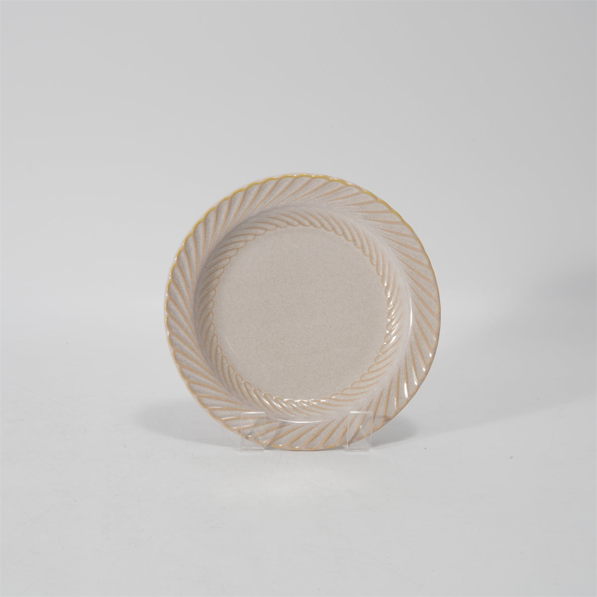 Hancai Embossed reactive glaze Dinnerware sets