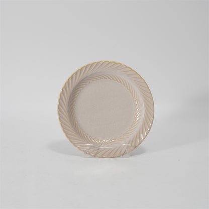 Hancai Embossed reactive glaze Dinnerware sets