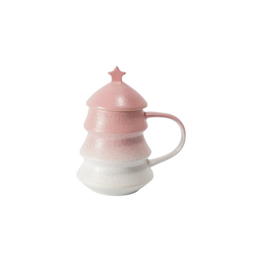 Hancai  Reactive glaze Christmas tree mug