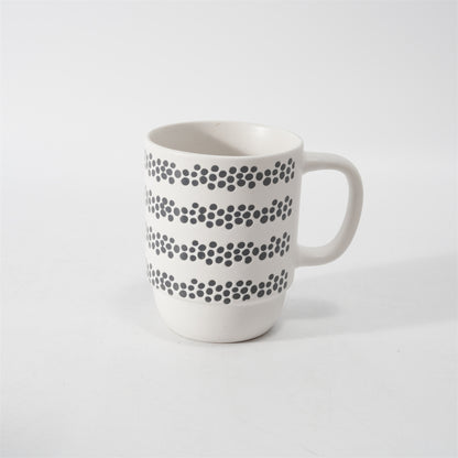 Hancai Color Glazed Stoneware Mug with Silk-Screen