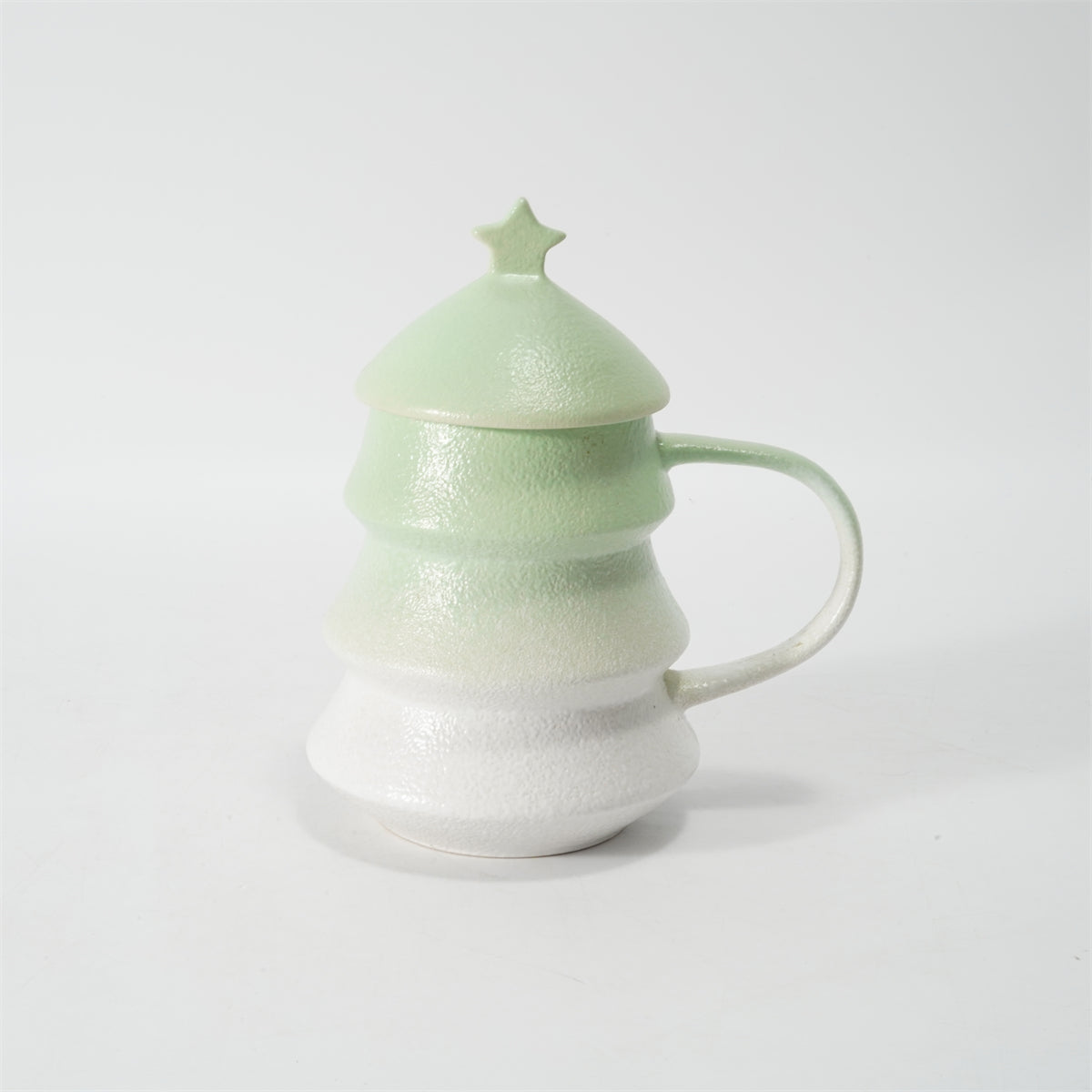 Hancai  Reactive glaze Christmas tree mug