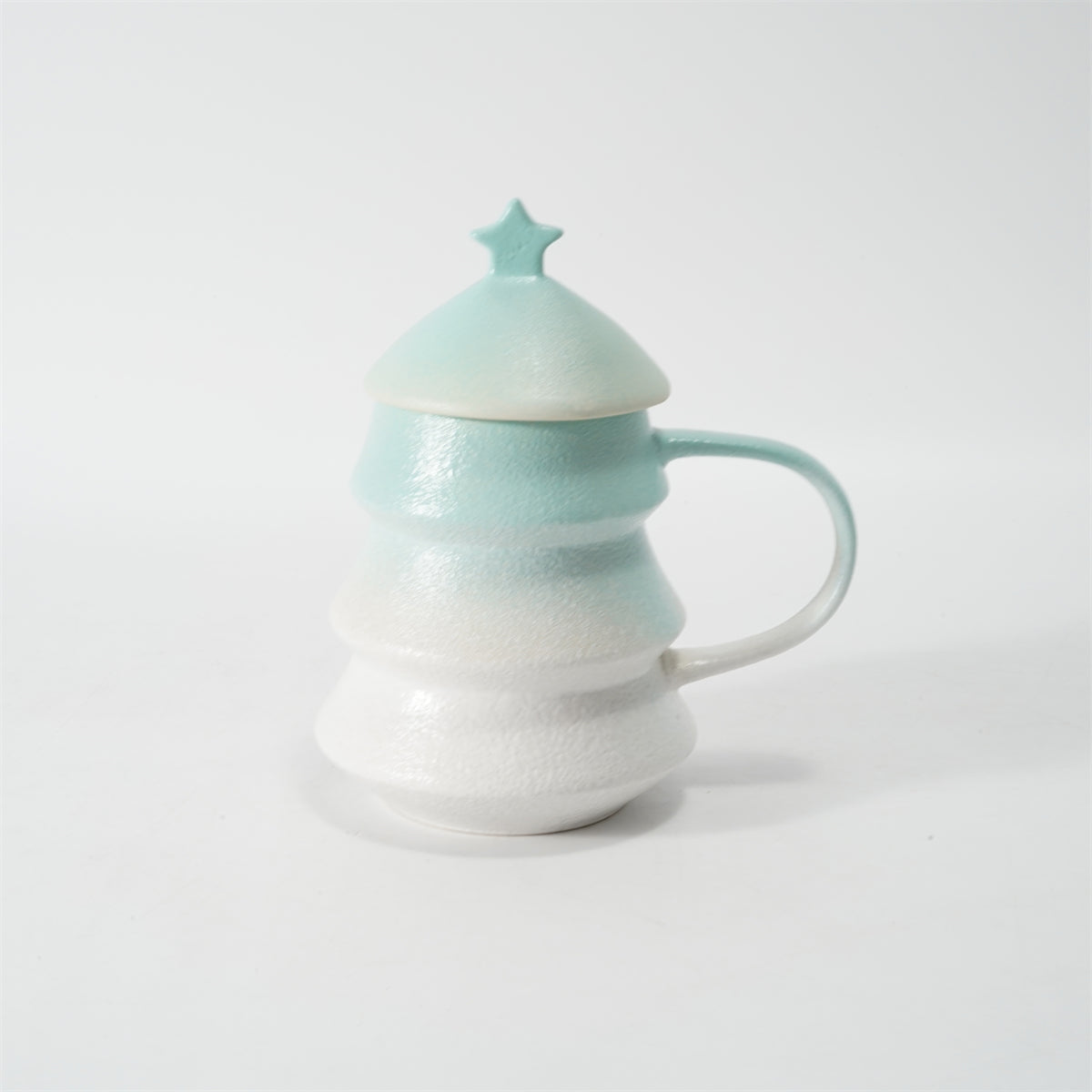 Hancai  Reactive glaze Christmas tree mug