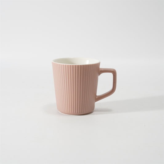 Hancai  Embossed colour glaze mug