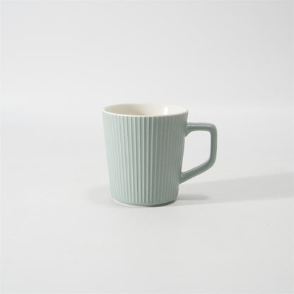 Hancai  Embossed colour glaze mug