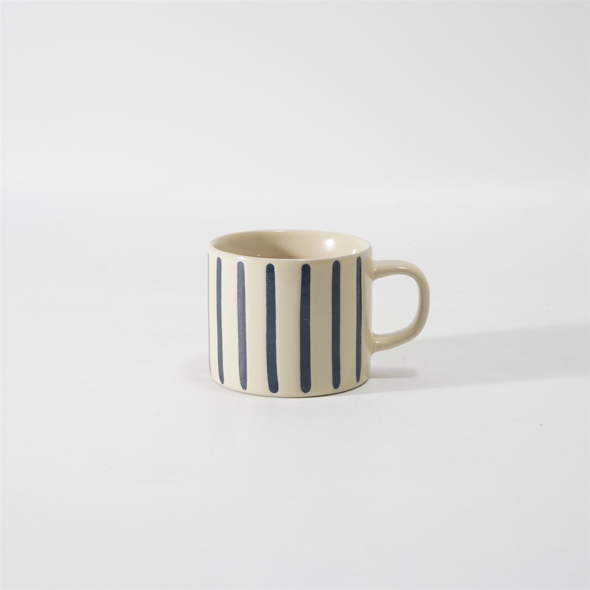 Hancai Colour glaze mug with silk screen