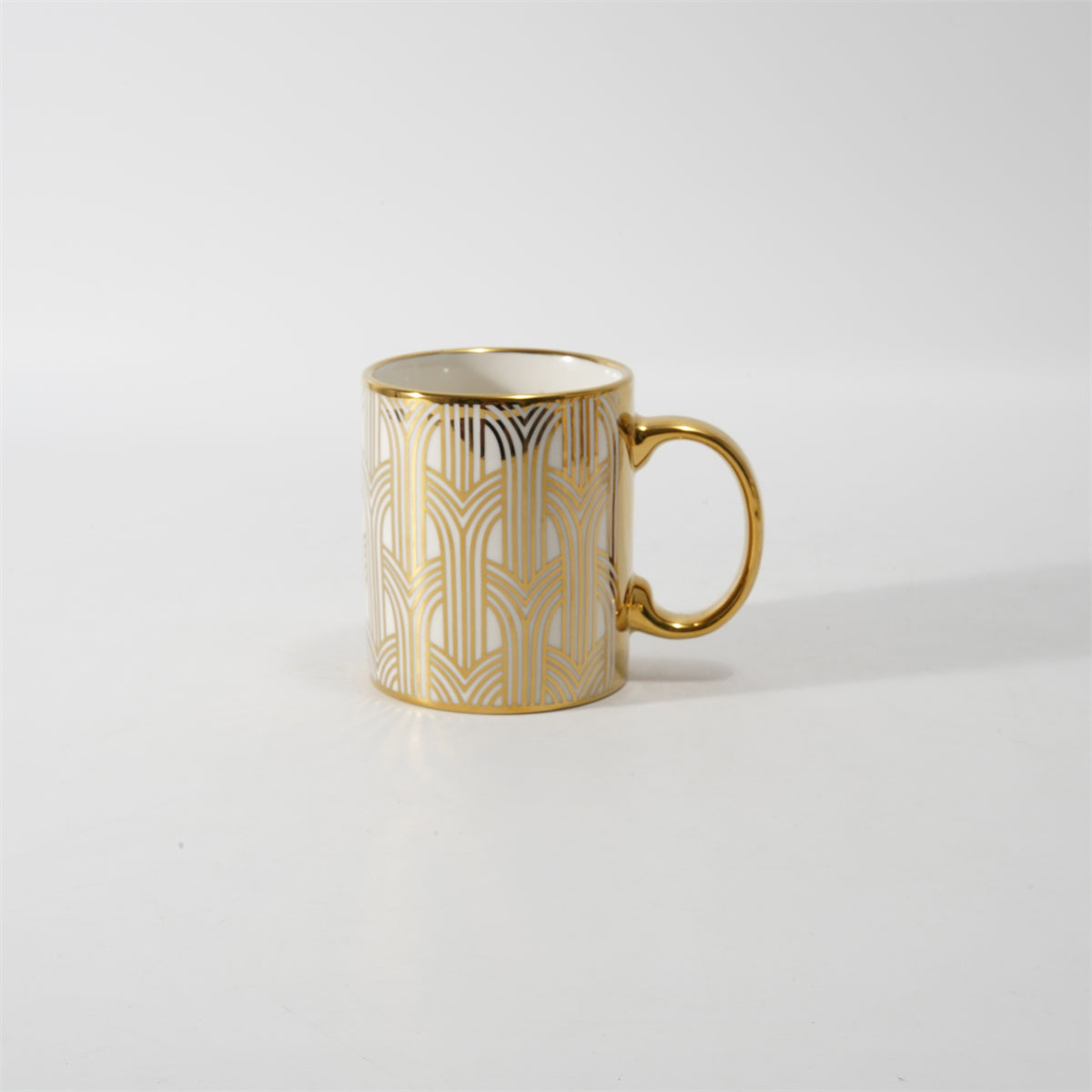 Hancai Decal Mug with Electroplated
