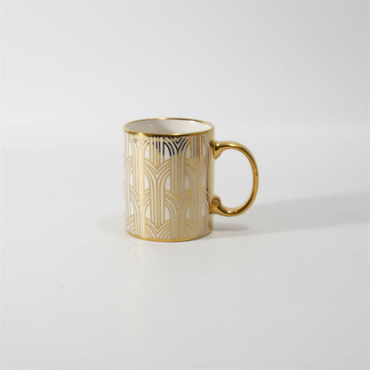 Hancai Decal Mug with Electroplated