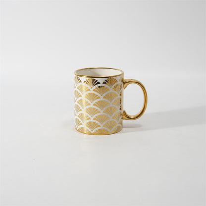 Hancai Decal Mug with Electroplated