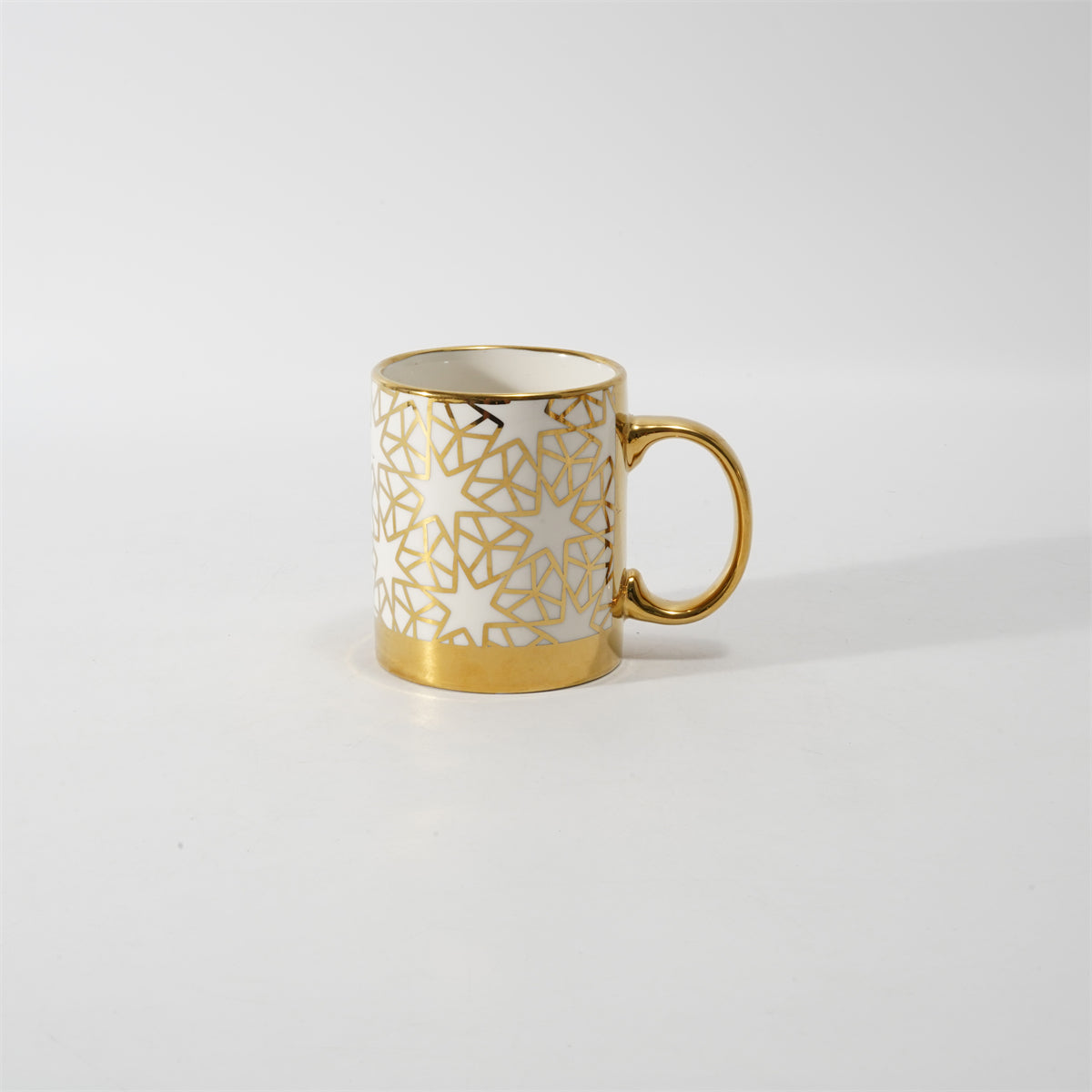 Hancai Decal Mug with Electroplated