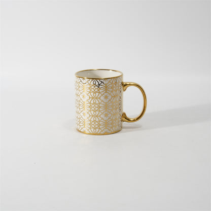 Hancai Decal Mug with Electroplated