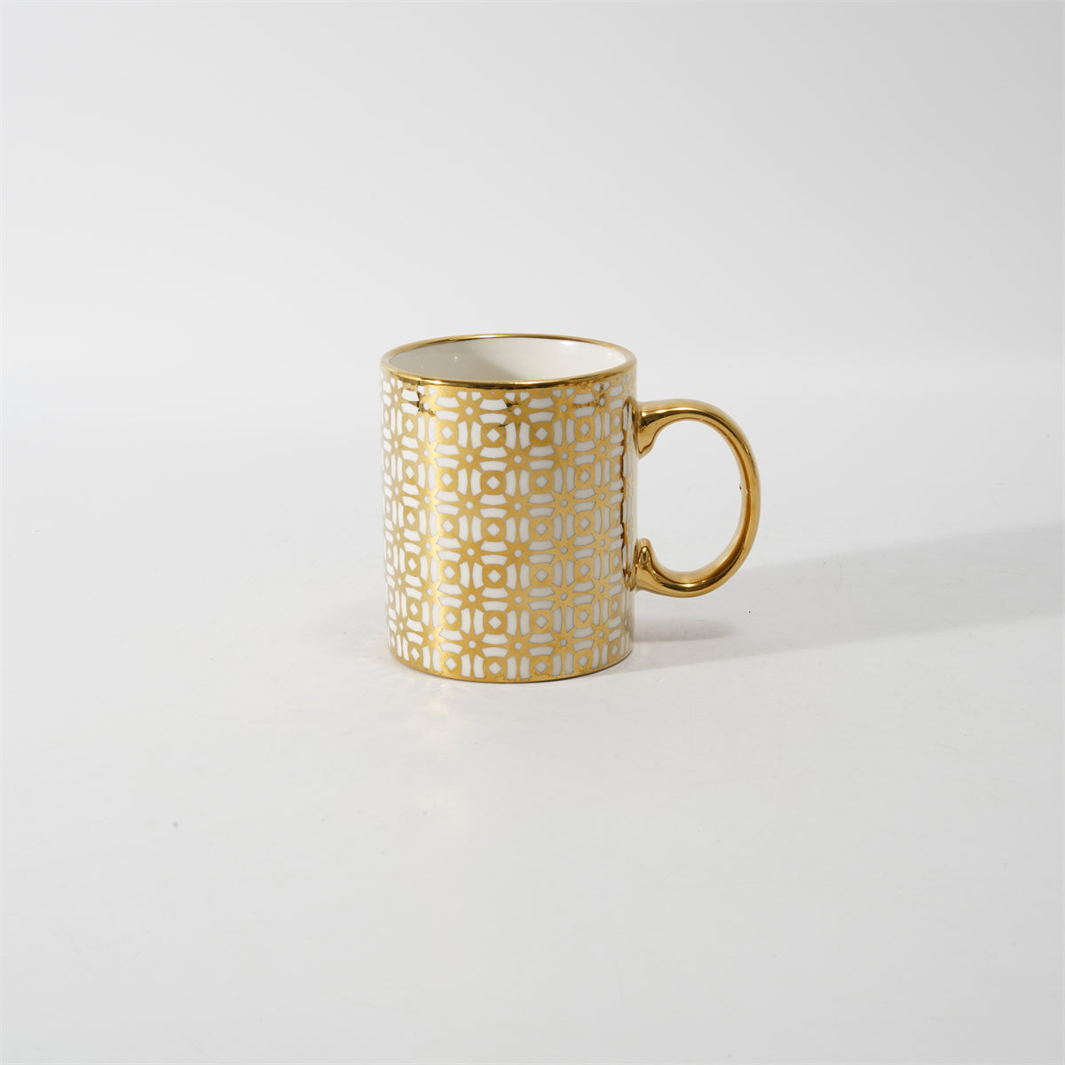 Hancai Decal Mug with Electroplated