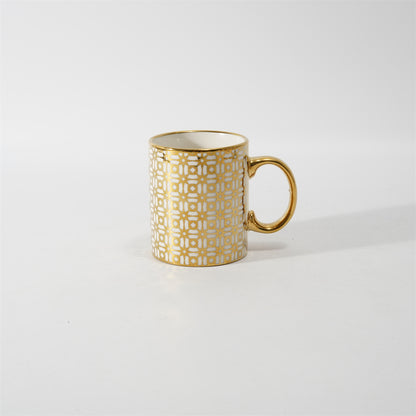 Hancai Decal Mug with Electroplated