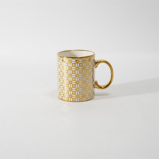 Hancai Decal Mug with Electroplated