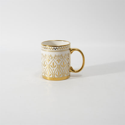 Hancai Decal Mug with Electroplated