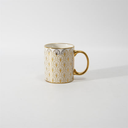Hancai Decal Mug with Electroplated