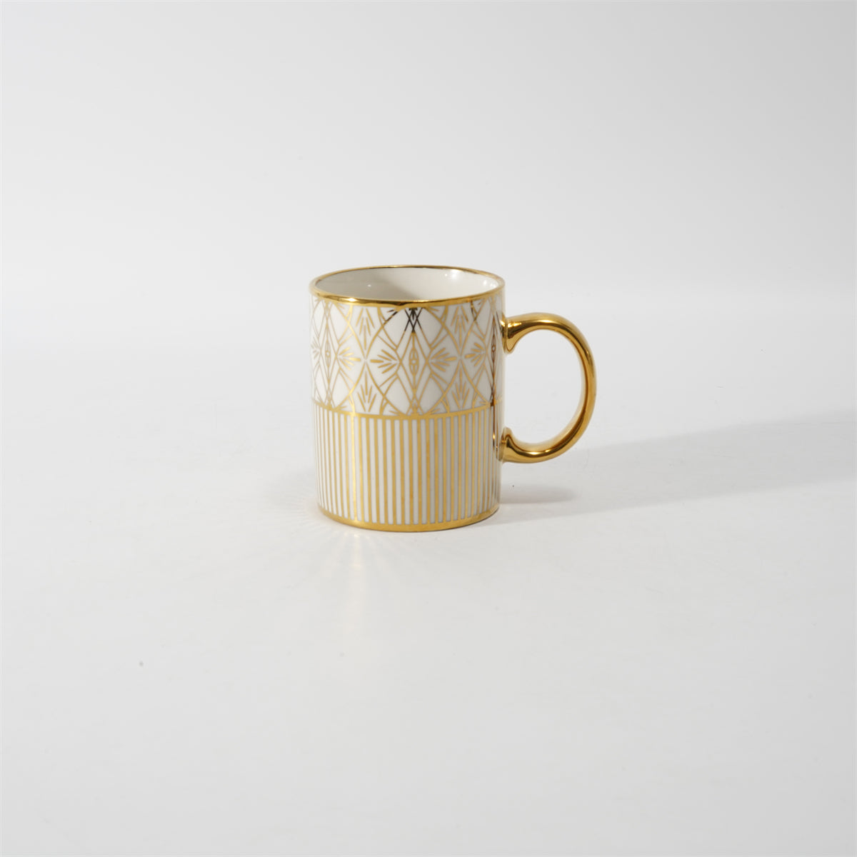 Hancai Decal Mug with Electroplated
