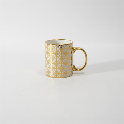 Hancai Decal Mug with Electroplated