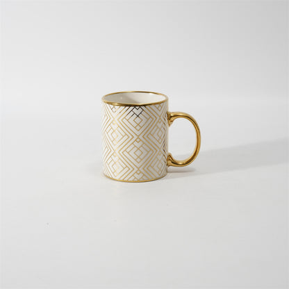 Hancai Decal Mug with Electroplated
