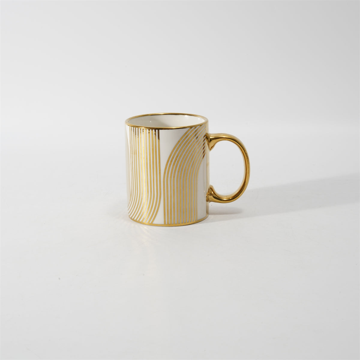 Hancai Decal Mug with Electroplated