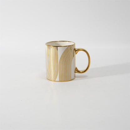 Hancai Decal Mug with Electroplated