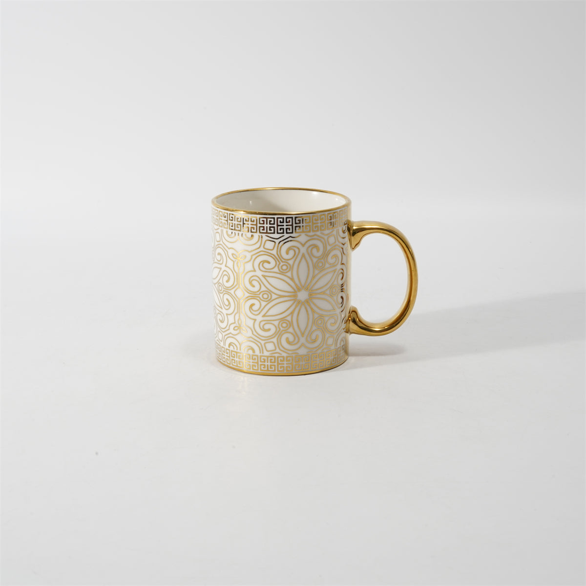 Hancai Decal Mug with Electroplated