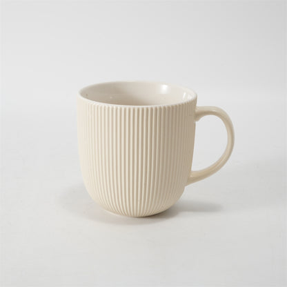Hancai Embossed Color Glaze Mug