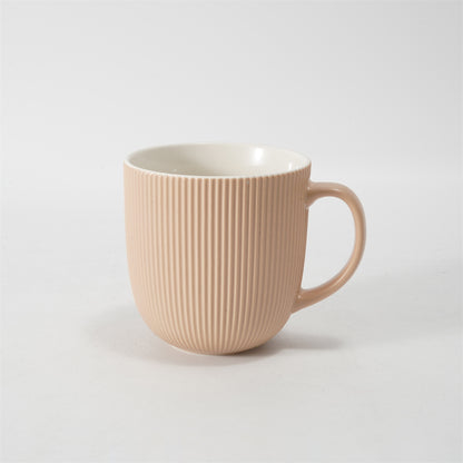Hancai Embossed Color Glaze Mug