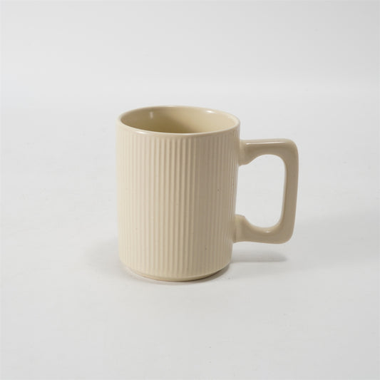 Hancai Embossed Color Glaze Mug