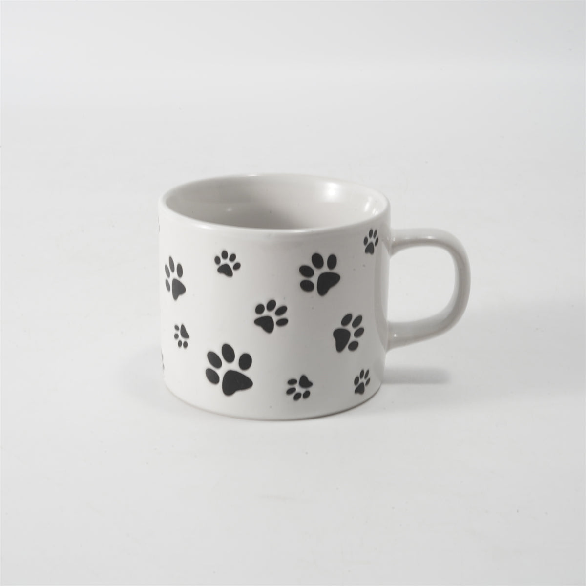 Hancai Colour glaze mug with silk screen