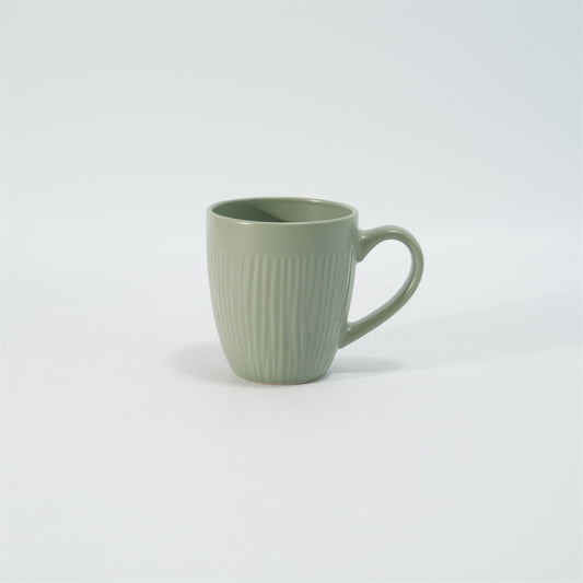 Hancai Embossed Color Glaze Mug