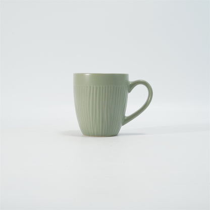 Hancai Embossed Color Glaze Mug