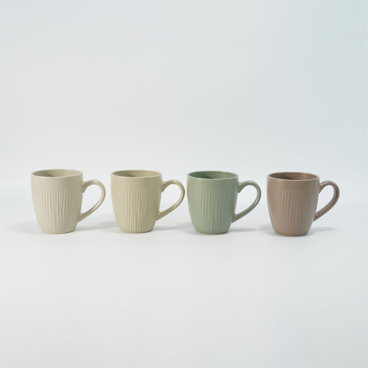 Hancai Embossed Color Glaze Mug