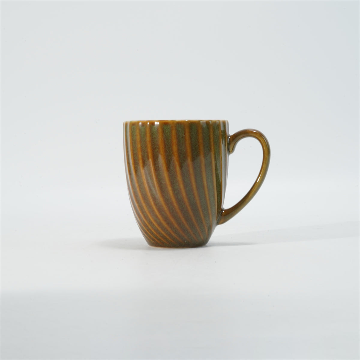 Hancai Embossed reactive glaze mug