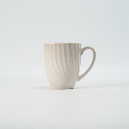 Hancai Embossed reactive glaze mug