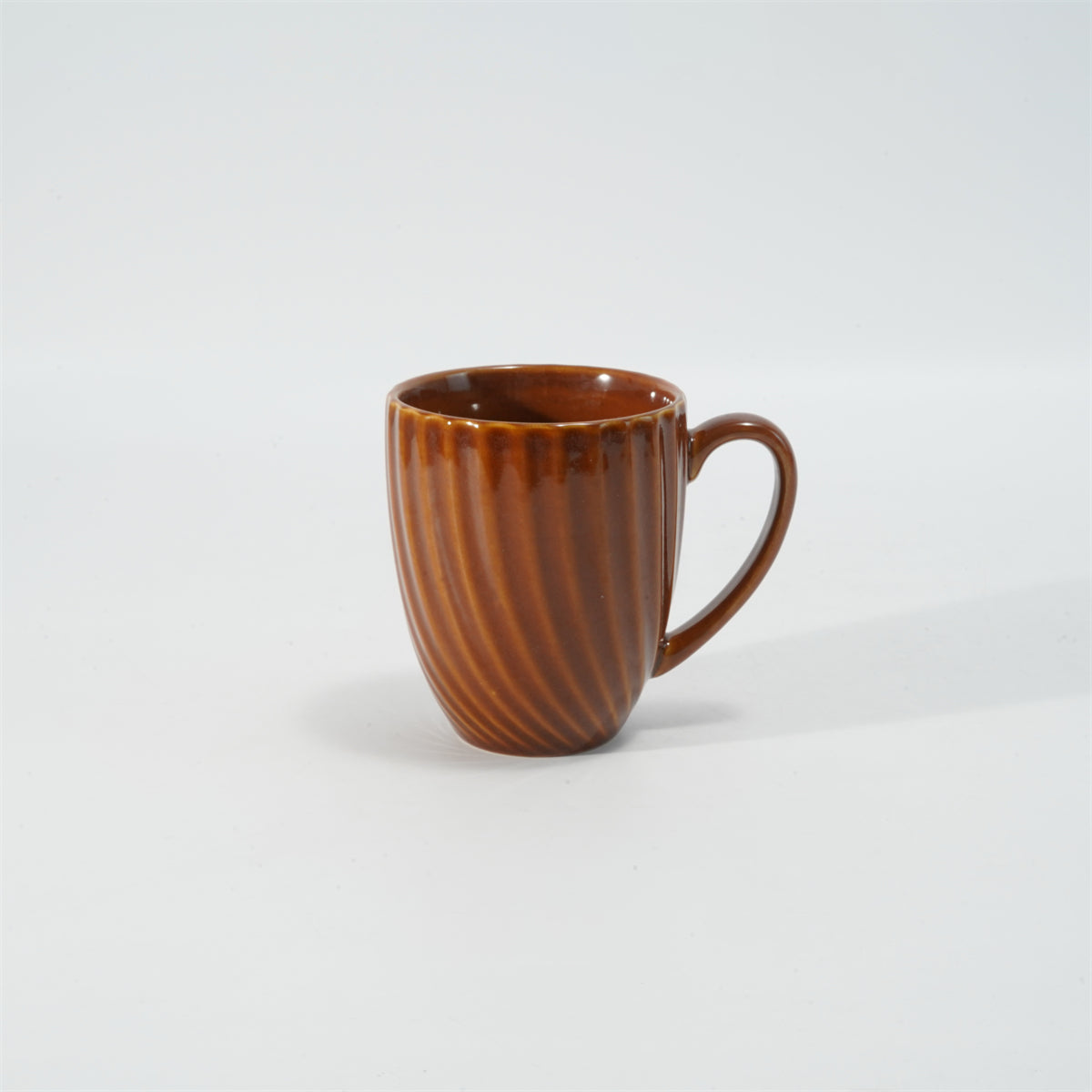 Hancai Embossed reactive glaze mug