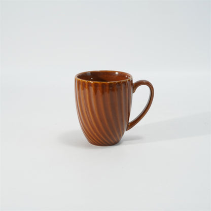 Hancai Embossed reactive glaze mug