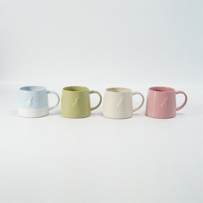 Hancai Embossed  rabbit mug