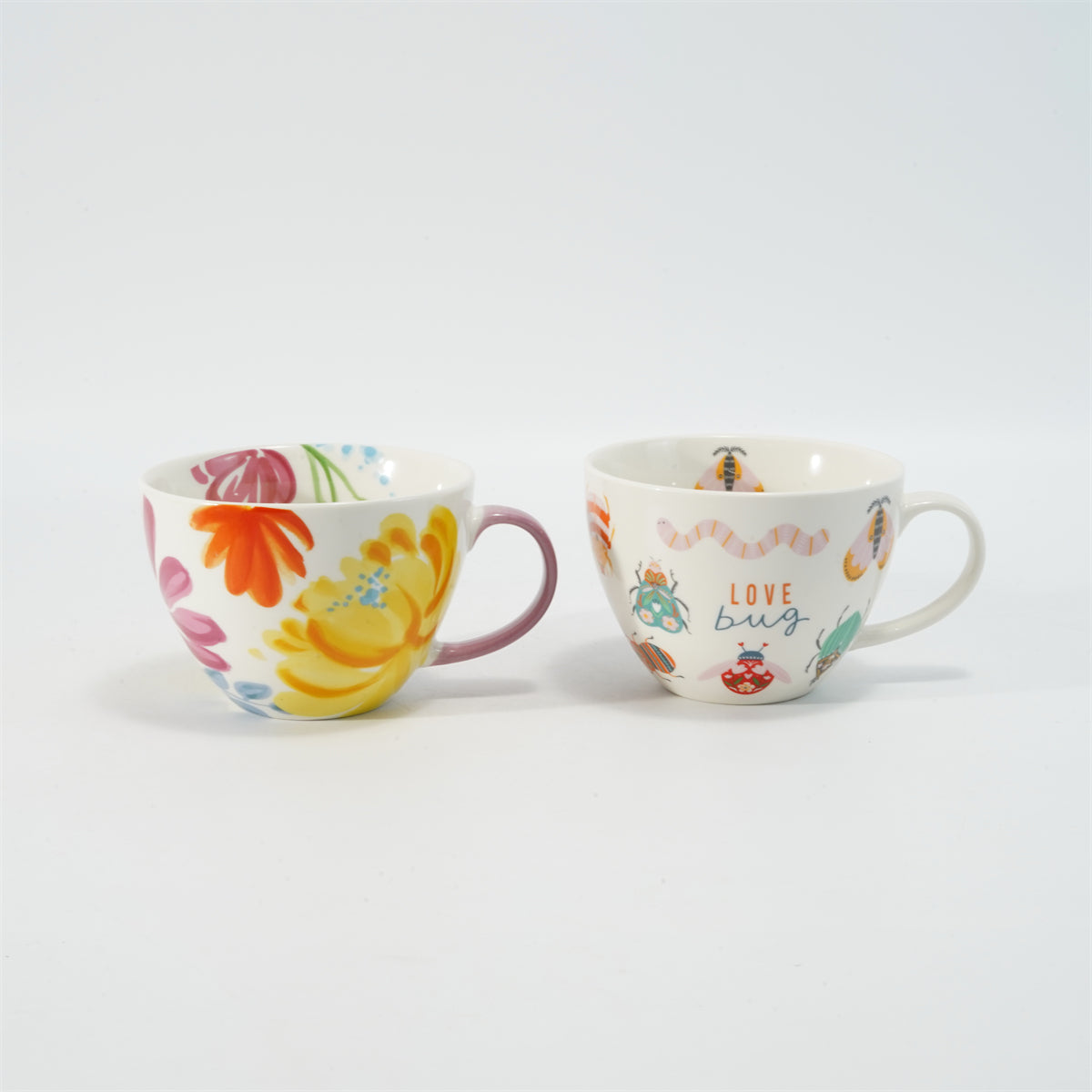 Hancai Dipped Handle Sorfe Mug with Decal