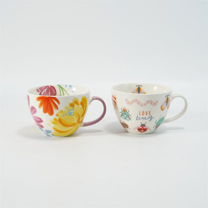 Hancai Dipped Handle Sorfe Mug with Decal