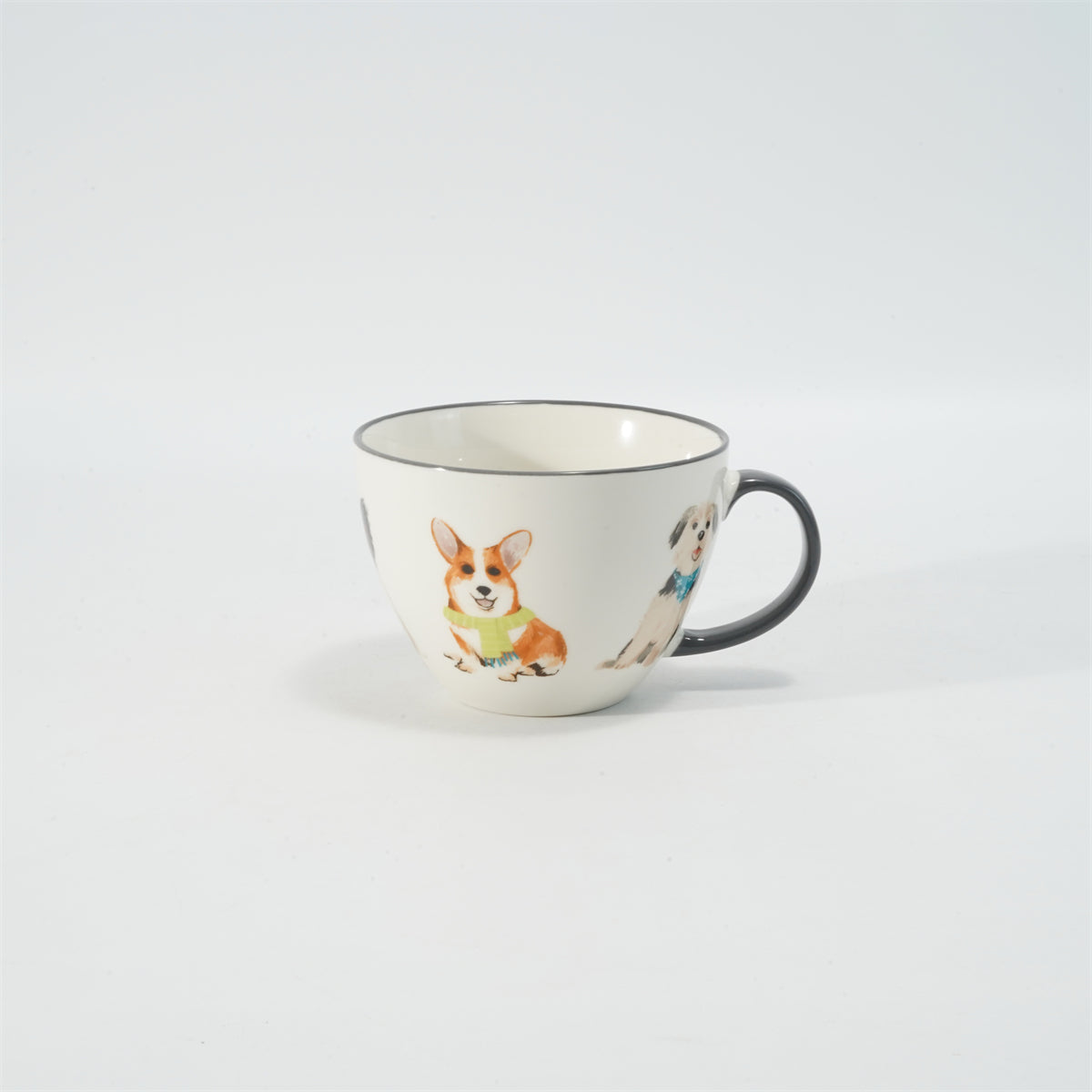Hancai Dipped Handle Sorfe Mug with Decal