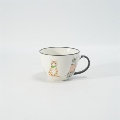 Hancai Dipped Handle Sorfe Mug with Decal
