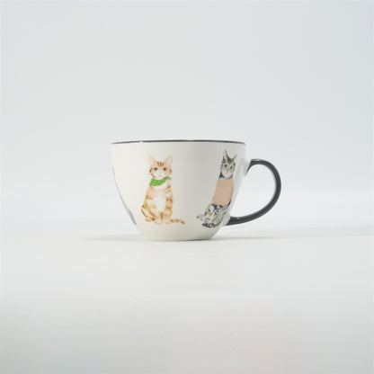 Hancai Dipped Handle Sorfe Mug with Decal