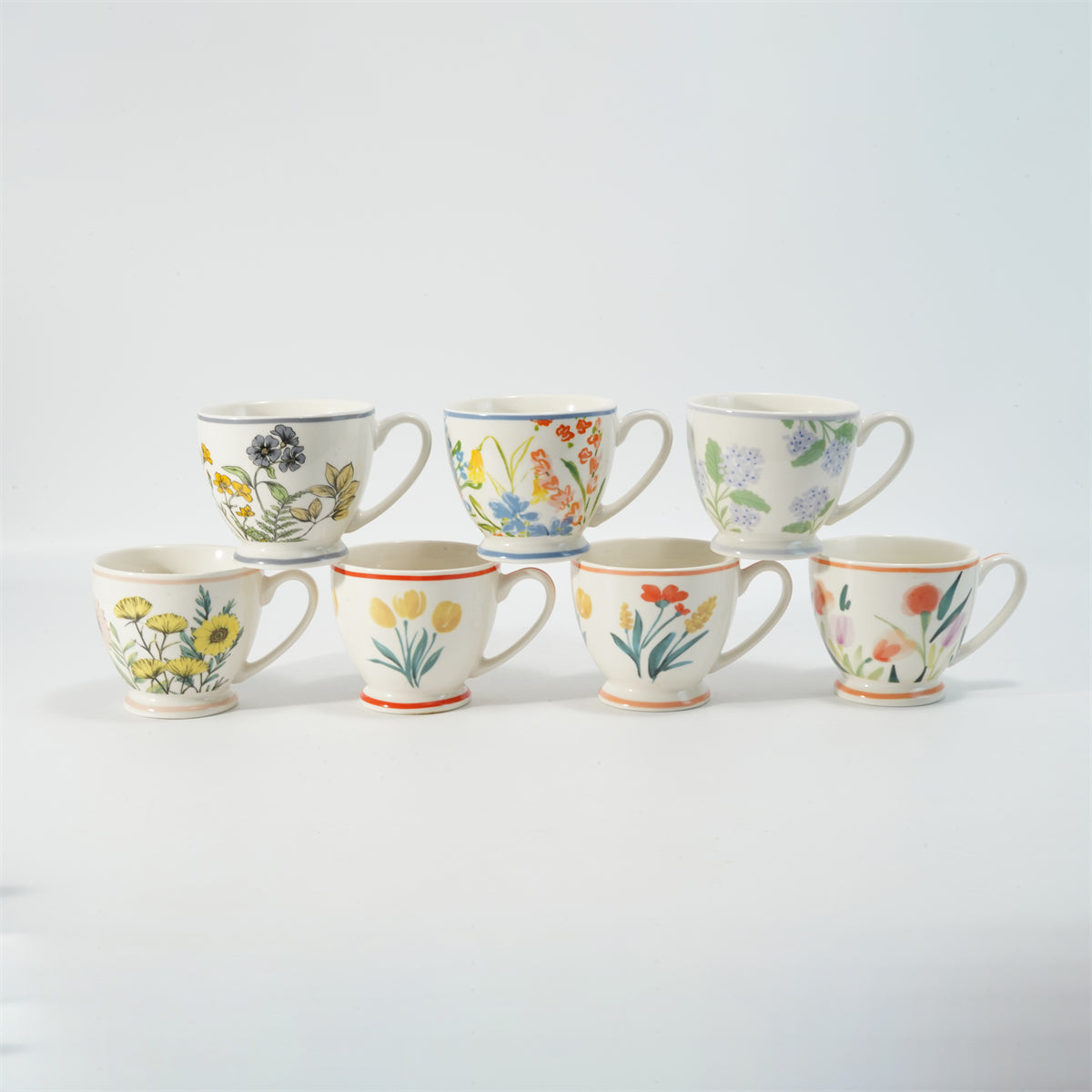 Hancai Decal footed mug