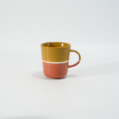 Hancai Large Three Tone Color Glaze Mug