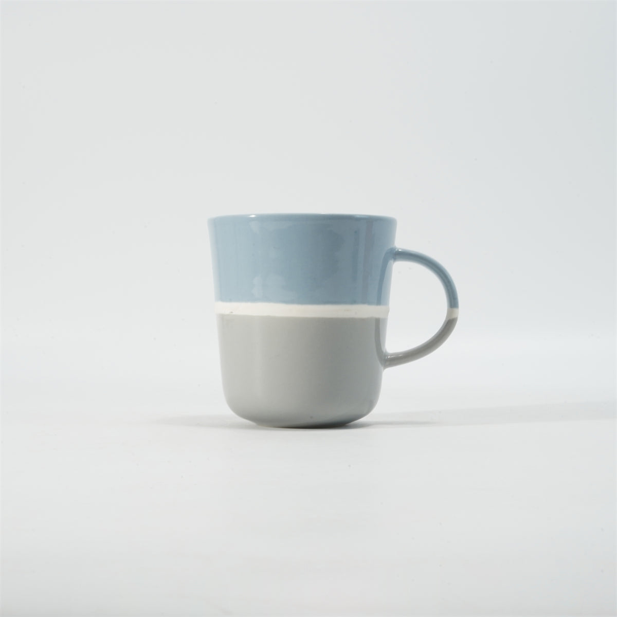 Hancai Large Three Tone Color Glaze Mug