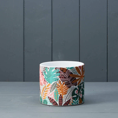 Hancai Ceramic Pot - Flower Plant Gift Display Pot - H:10.5 x Ø:12cm - Choice of Design