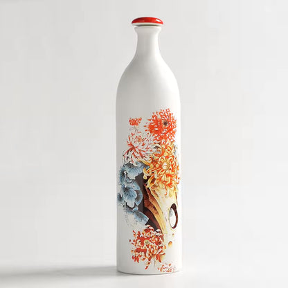 Hancai Ceramic Wine Bottle Creative Home-Use Liquor Bottle Custom-Made Handmade Private Customization